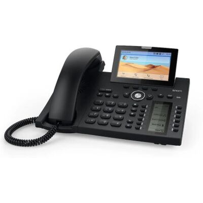 Telefono IP Snom D385 - 12 Linee, Bluetooth, Schermo TFT 4,3" - Telefono VoIP Telefono IP Snom D385 - 12 Linee, Bluetooth, Schermo TFT 4,3" - Telefono VoIP