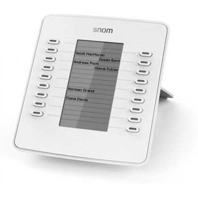 Modulo aggiuntivo IP D7 di Snom - Bianco - 18 pulsanti Modulo aggiuntivo IP D7 di Snom - Bianco - 18 pulsanti