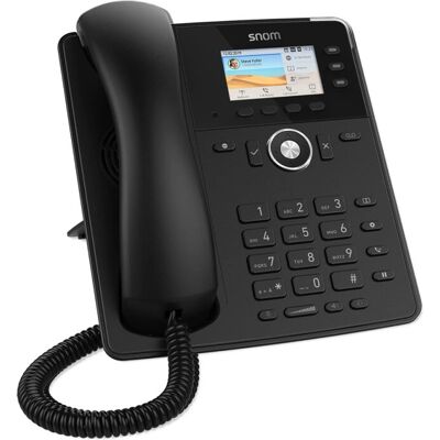 Téléphone IP Snom D717 - 3 Lignes, Écran TFT Couleur, Noir - Publicité Téléphone IP Snom D717 - 3 Lignes, Écran TFT Couleur, Noir - Publicité