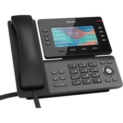 Snom D862 IP telefon - 8 vonalas SIP - Színes LCD - Biztonság Snom D862 IP telefon - 8 vonalas SIP - Színes LCD - Biztonság