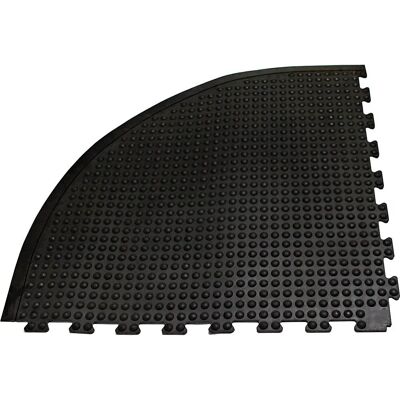 Kaiserkraft Esterilla Yoga - Antifatiga, Negra, Elemento Esquinero - 900x900mm Kaiserkraft Esterilla Yoga - Antifatiga, Negra, Elemento Esquinero - 900x900mm