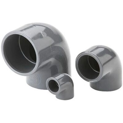 FIAP 2442 PVC-Rohrbogen - 50mm - 90° Winkel - Anschluss FIAP 2442 PVC-Rohrbogen - 50mm - 90° Winkel - Anschluss