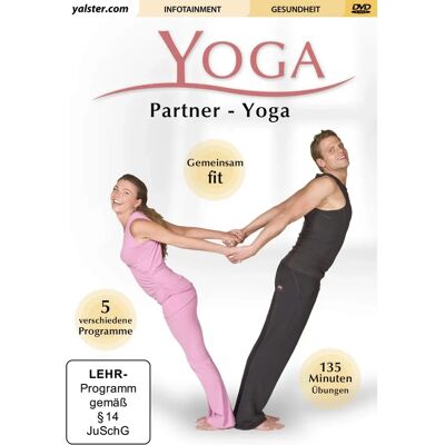 Inga Stendel Yoga en Duo DVD - Tous Niveaux - 135 min - Publicité Inga Stendel Yoga en Duo DVD - Tous Niveaux - 135 min - Publicité