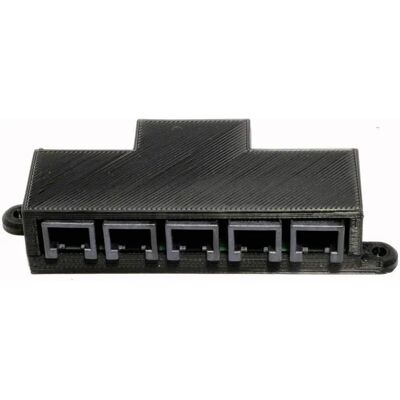 TAMS Elektronik 73-80496-01-C RJ12 6-polige splitter - Bus systeem accessoire TAMS Elektronik 73-80496-01-C RJ12 6-polige splitter - Bus systeem accessoire