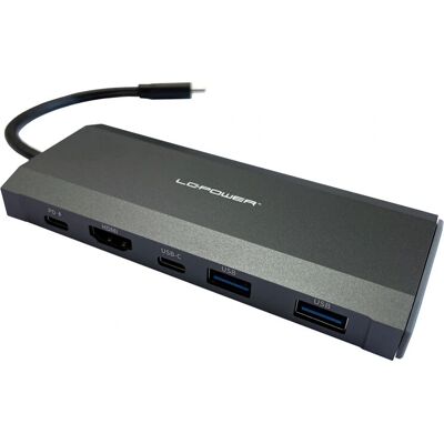LC-Power LC-HUB-C-MULTI-7-M2 USB Hub - Anthracite LC-Power LC-HUB-C-MULTI-7-M2 USB Hub - Anthracite