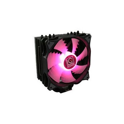 LC Power LC-CC-120-RGB Processor Cooler - Zwart, Wit LC Power LC-CC-120-RGB Processor Cooler - Zwart, Wit