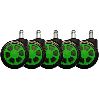LC-Power - CASTERS-3BG - Verde - Plástico - Ruedas de caster LC-Power - CASTERS-3BG - Verde - Plástico - Ruedas de caster