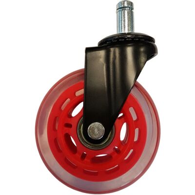 Pezzo per Sedia Ufficio LC-Power LC-CASTERS-7BR-SPEED - Ruote in Gomma Girevoli Pezzo per Sedia Ufficio LC-Power LC-CASTERS-7BR-SPEED - Ruote in Gomma Girevoli