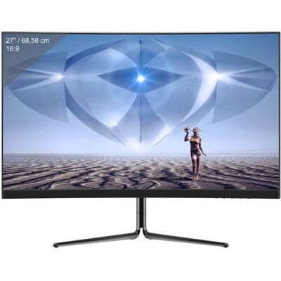 LC Power 27" Curved Full HD Gaming Monitor - 165Hz - Schwarz LC Power 27" Curved Full HD Gaming Monitor - 165Hz - Schwarz