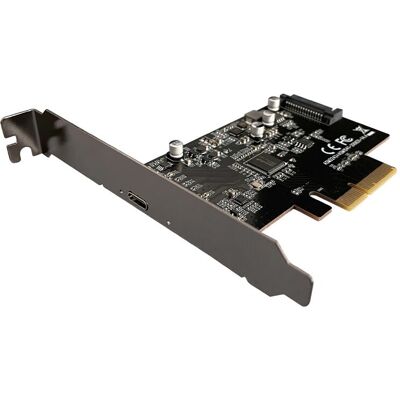 LC Power USB 3.2 Gen 2x2 PCIe x4 Interface Card - Black LC Power USB 3.2 Gen 2x2 PCIe x4 Interface Card - Black