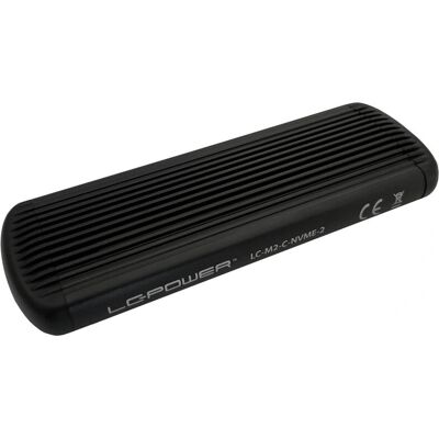 LC Power LC-M2-C-NVME-2 Gehäuse - M.2 NVMe - Schwarz LC Power LC-M2-C-NVME-2 Gehäuse - M.2 NVMe - Schwarz