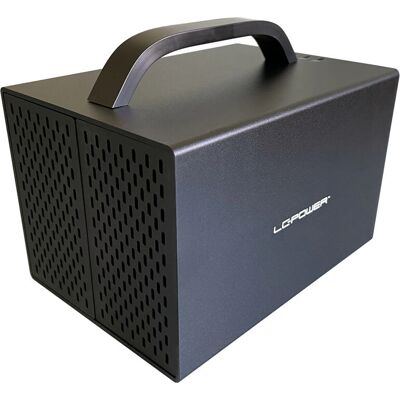 LC-Power LC-35U3-RAID-4-HDMI Speichergehäuse - Externe Speicherung LC-Power LC-35U3-RAID-4-HDMI Speichergehäuse - Externe Speicherung