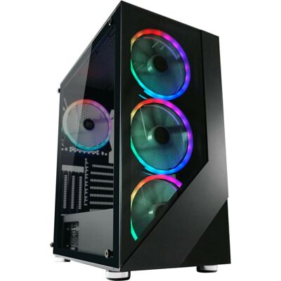 LC-Power Gaming 803B Midi Tower - Schwarz - PC-Gehäuse LC-Power Gaming 803B Midi Tower - Schwarz - PC-Gehäuse