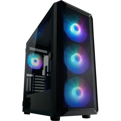 LC-Power Gaming 804B Midi Tower Schwarz - PC-Gehäuse - Gaming - ATX - Gehärtetes Glas LC-Power Gaming 804B Midi Tower Schwarz - PC-Gehäuse - Gaming - ATX - Gehärtetes Glas