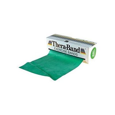 TheraBand Widerstandsbänder - Grün - 5.5m Resistance für Fitness & Reha TheraBand Widerstandsbänder - Grün - 5.5m Resistance für Fitness & Reha