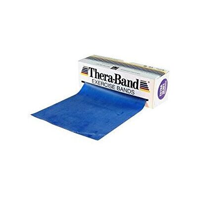 Theraline Bande de Résistance - Bleu - 5,5m - Exercice & Rééducation - Publicité Theraline Bande de Résistance - Bleu - 5,5m - Exercice & Rééducation - Publicité