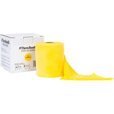 Thera-Band Widerstandsband Gelb - 45,7 m - Level 1 - Widerstandstraining Thera-Band Widerstandsband Gelb - 45,7 m - Level 1 - Widerstandstraining