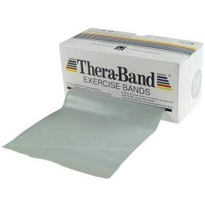 Bande de Résistance Thera-Band Argent - 45,5 m - Rééducation & Entraînement - Publicité Bande de Résistance Thera-Band Argent - 45,5 m - Rééducation & Entraînement - Publicité