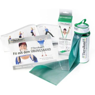 Thera-Band Übungsband 2,50 m grün - Fitness & Therapie Thera-Band Übungsband 2,50 m grün - Fitness & Therapie