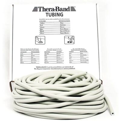 Thera-Band Tubing - Silver - Super Heavy Thera-Band Tubing - Silver - Super Heavy
