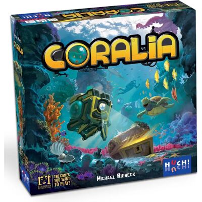 Hutter Coralia - Jeu de stratégie pour 10+ - Amusement familial - Publicité Hutter Coralia - Jeu de stratégie pour 10+ - Amusement familial - Publicité