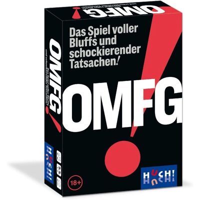 Huch 882042 - OMFG - Jeu de cartes pour adultes 18+ - Publicité Huch 882042 - OMFG - Jeu de cartes pour adultes 18+ - Publicité