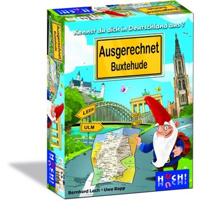 Huch 882066 - Buxtehude Geographie Bluff Kartenspiel - Familienspiel Huch 882066 - Buxtehude Geographie Bluff Kartenspiel - Familienspiel