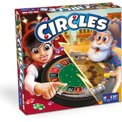 Hutter Modell - Circles Családi Társasjáték - Vadnyugat és Célzás Hutter Modell - Circles Családi Társasjáték - Vadnyugat és Célzás