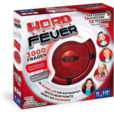 Huch! Wort Fever - Familienspiel mit Buzzer Huch! Wort Fever - Familienspiel mit Buzzer