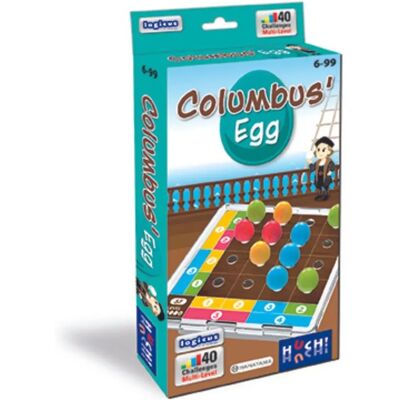 Huch! Columbus Egg Juego de Mesa - Razonamiento Lógico para Niños Huch! Columbus Egg Juego de Mesa - Razonamiento Lógico para Niños