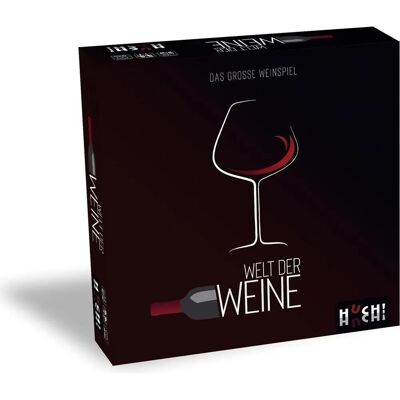 Huch Verlag - Monde des Vins Rénové - Jeu de Société - Publicité Huch Verlag - Monde des Vins Rénové - Jeu de Société - Publicité