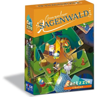 HUCH! Cartzzle Creazione - Foresta di Leggende Senza Fine 30 min Gioco da tavolo Puzzle HUCH! Cartzzle Creazione - Foresta di Leggende Senza Fine 30 min Gioco da tavolo Puzzle