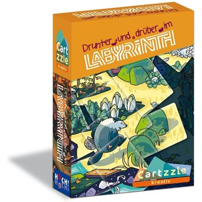Huch Verlag Huch! - Cartzzle - Drunter Und Drüber Im Labyrinth - Publicité Huch Verlag Huch! - Cartzzle - Drunter Und Drüber Im Labyrinth - Publicité