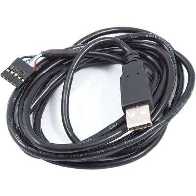 Aqua-Computer USB-Kabel 2m A-Stecker auf 5-pol. Buchse Aqua-Computer USB-Kabel 2m A-Stecker auf 5-pol. Buchse