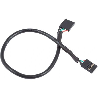 Aqua Computer 53221 Power Cable - 25 cm, Intern USB, Schwarz Aqua Computer 53221 Power Cable - 25 cm, Intern USB, Schwarz