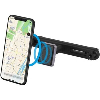XLayer 214763 Soporte magnético para reposacabezas para smartphones y tablets XLayer 214763 Soporte magnético para reposacabezas para smartphones y tablets