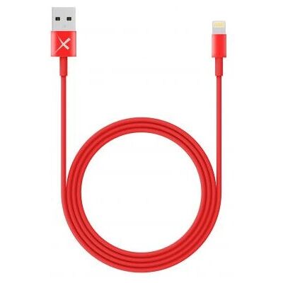 Cable de iluminación XLayer 214089 - Rojo - 1 m - Cable Lightning Cable de iluminación XLayer 214089 - Rojo - 1 m - Cable Lightning