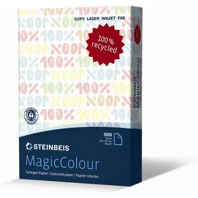 Steinbeis - MagicColour - A4 80g - Papier photocopie - Publicité Steinbeis - MagicColour - A4 80g - Papier photocopie - Publicité