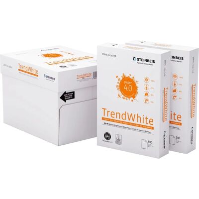 Papier Recyclé Blanc A4 Steinbeis 80g - Type de produit - Publicité Papier Recyclé Blanc A4 Steinbeis 80g - Type de produit - Publicité