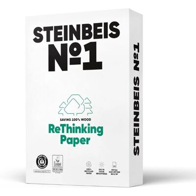 Steinbeis A4 Off-White Recyceltes Druckerpapier - Papier Steinbeis A4 Off-White Recyceltes Druckerpapier - Papier