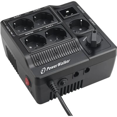 PowerWalker MBS - Unité de distribution électrique - 6 prises - Noir PowerWalker MBS - Unité de distribution électrique - 6 prises - Noir