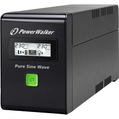 PowerWalker VI 600 SW IEC - USV - 600 VA, 360 W, Schwarz - PowerWalker Powerwalker VI 600 SW IEC PowerWalker VI 600 SW IEC - USV - 600 VA, 360 W, Schwarz - PowerWalker Powerwalker VI 600 SW IEC