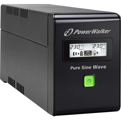 PowerWalker VI 800 SW USV - Reine Sinuswelle 800VA - Line-Interactive - Schwarz PowerWalker VI 800 SW USV - Reine Sinuswelle 800VA - Line-Interactive - Schwarz