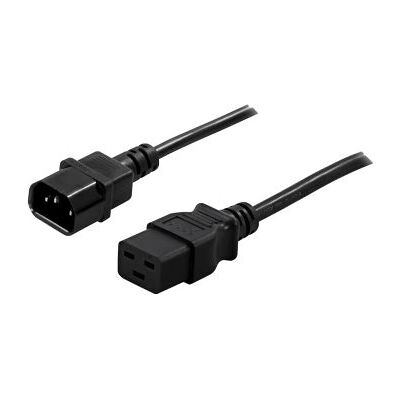 PowerWalker 91010040 Stromkabel - IEC C14 zu C19 - Schwarz PowerWalker 91010040 Stromkabel - IEC C14 zu C19 - Schwarz