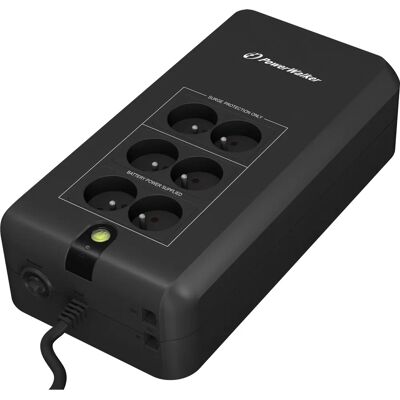 PowerWalker VFD 800 APFC FR USV - 6 Steckdosen - Schwarz PowerWalker VFD 800 APFC FR USV - 6 Steckdosen - Schwarz
