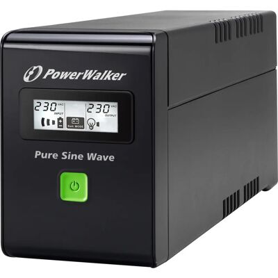 PowerWalker VI 600 SW FR USV - Line-Interaktiv - 600 VA - 2 Anschlüsse PowerWalker VI 600 SW FR USV - Line-Interaktiv - 600 VA - 2 Anschlüsse
