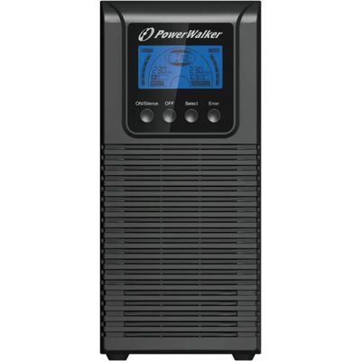 PowerWalker VFI 1000 TGS Kaksoismuuntaja UPS - 1 kVA, 900 W, 3 pistorasiaa PowerWalker VFI 1000 TGS Kaksoismuuntaja UPS - 1 kVA, 900 W, 3 pistorasiaa