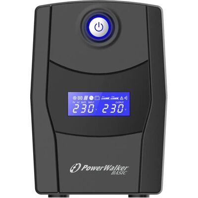 PowerWalker VI 600 STL γραμμική διαδραστική UPS - Μαύρο PowerWalker VI 600 STL γραμμική διαδραστική UPS - Μαύρο