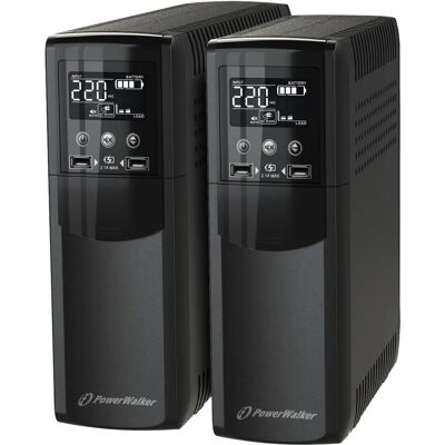 PowerWalker VI 600 CSW FR Alimentation Surtension - 600VA, 360W, Line-Interactive PowerWalker VI 600 CSW FR Alimentation Surtension - 600VA, 360W, Line-Interactive