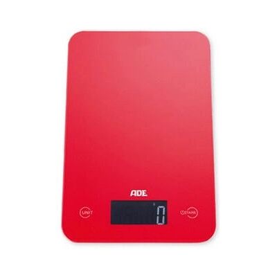 ADE Slim - Rosso - Bilancia cucina elettronica ADE Slim - Rosso - Bilancia cucina elettronica